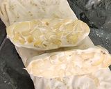 Hình bước làm 1 của món Tempeh hạt điều chiên (món chay)