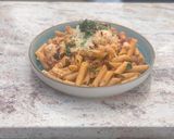 Kolbászos chilis penne🌶🍷 recept fázis 5 fotója