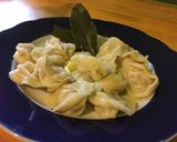 Pelmenyi (Orosz, hússal töltött tészta) recept fázis 8 fotója