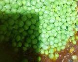 A picture of step 2 of Muttor pulao.