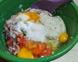 Foto langkah ke 4 dari resep 22. Pepes Tahu Hati Ayam.