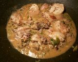 Foto del paso 15 de la receta Wok de arroz cremoso con pollo,en salsa de pate y pimientos