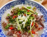 Hình bước làm 6 của món Cháo tim cật