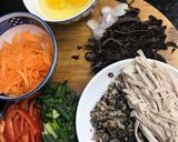 Hình bước làm 2 của món Miến xào thập cẩm