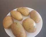 A picture of step 1 of Potato skins with a twist.....