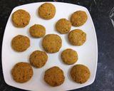 A picture of step 6 of White pumpkin and oats kebabs.