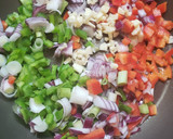 Foto del paso 3 de la receta: Tarta multicolor💛💚❤