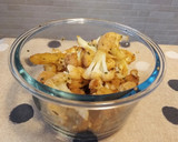 Foto del paso 1 de la receta: Coliflor con tofu, quinoa y lenteja naranja