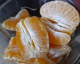 A picture of step 1 of Orange juice.