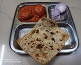 A picture of step 8 of Dum Aloo.