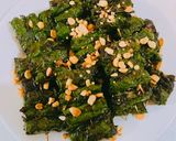 Hình bước làm 3 của món Bò cuộn lá lốt