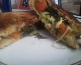Foto del paso 7 de la receta: Sándwich de Espinacas y zanahorias marinadas!!!
