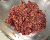 Une image de l'étape 10 de Hamburgers à l'oignon rouge, carotte, ail et parmesan.
