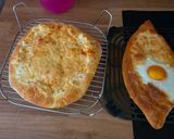 Grúz Keto Adjaruli Khachapuri – Fibriya tésztával ❤️GM recept fázis 8 fotója