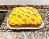 Foto del paso 8 de la receta: Pastel con peras en almíbar y crema sin gluten