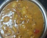 A picture of step 5 of Green Moong daal dhokli.
