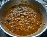 A picture of step 5 of Matar Dal Malvani curry.