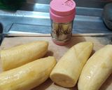 Foto del paso 2 de la receta: Plátanos en Air fryer con queso y bocadillo