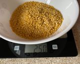 A picture of step 1 of Mung bean cake.