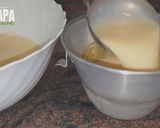 A picture of step 5 of Homemade Egg Flan.