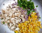 A picture of step 3 of Manchow Soup.