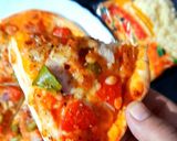 A picture of step 13 of Cheese Burst Pizza.