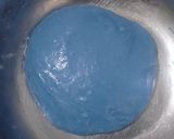 Foto langkah ke 7 dari resep Blue Spirulina Angkak Sourdough Bread (Oven Tangkring).