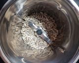 A picture of step 1 of Sunflower seeds Roti-Open Salad wraps.