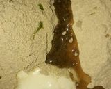 A picture of step 2 of Methi millet thepla.