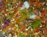 A picture of step 6 of Wok toasted sprout.