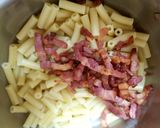 A picture of step 5 of My Bacon Lardens & Macaroni Cheese.