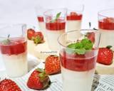 🍓Strawberry panacotta🍓 langkah memasak 5 foto