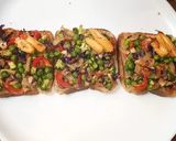 A picture of step 5 of Vegan Bruschetta.
