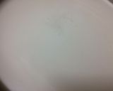 A picture of step 1 of Coconut milk sago with mango.