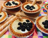 A picture of step 9 of Bubble Tea Pudding Tart.