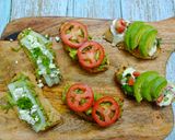 A picture of step 3 of Avocado Toast.