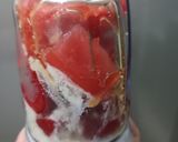 Foto langkah ke 3 dari resep Sherbet Stroberi & Semangka.