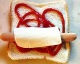 A picture of step 2 of Rolled Sandwich.