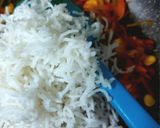 A picture of step 3 of PULAO from LEFTOVER VEGETABLE JALFREZI.