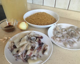 Foto del paso 1 de la receta: Fideuà integral con calamares y langostinos