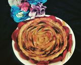 A picture of step 11 of Apple Rose pie.