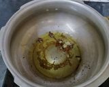 A picture of step 2 of Toor Dal khichdi.