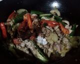Foto langkah ke 4 dari resep Chicken Fajita Pasta.