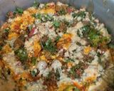 A picture of step 6 of Special biryani.