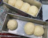 Foto langkah ke 4 dari resep Roti Tawar Tanpa Susu, Telur.