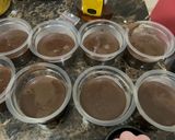Foto langkah ke 3 dari resep Puding Coklat dengan Fla enak.