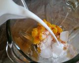 Barack-Lime turmix /Pfirsich-Lime Mixgetränke recept fázis 4 fotója