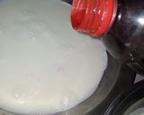 A picture of step 3 of China grass ka halwa.