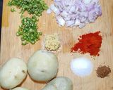 A picture of step 1 of Aloo paratha || आलू पराठा #alooparatha #breakfast.