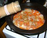 Foto del paso 3 de la receta: Tajine de merluza y verduras (sano y natural) con kumel y coriandro